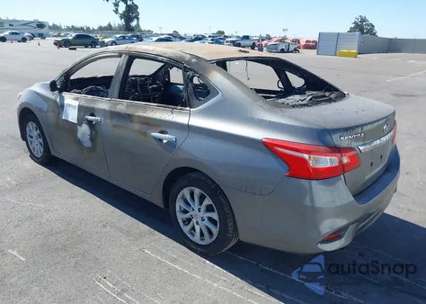 2018 Nissan Sentra Sv из США, поврежденный, VIN 3N1AB7AP2JY247713